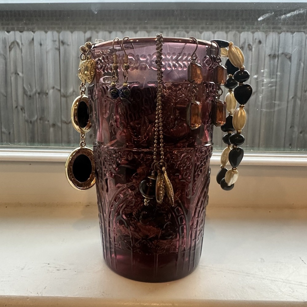 Mystery Jewelry Jar Victorian Inspired Vintage Estate Cameo Y2K Silver Gold Lot - Picture 3 of 6